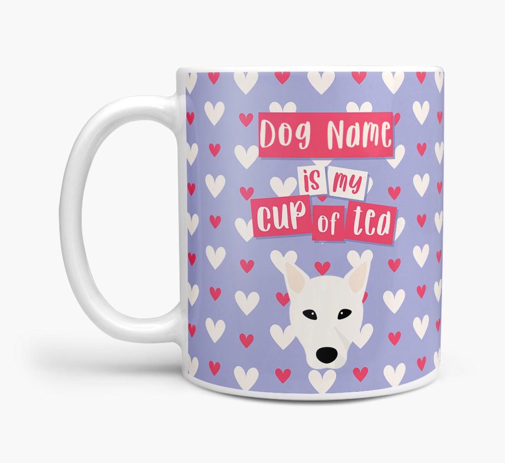 Personalised {breedFullName} '{dogsName} is my Cup of Tea' Mug