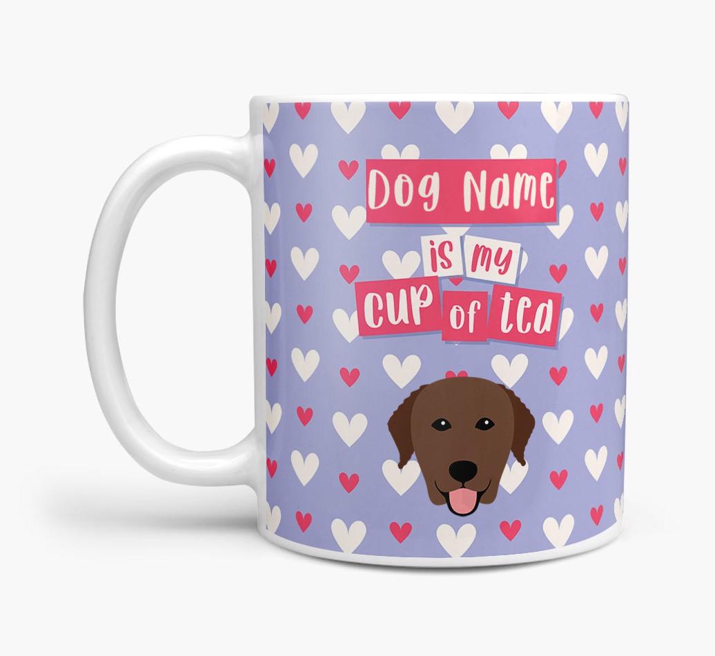 Personalised {breedFullName} '{dogsName} is my Cup of Tea' Mug