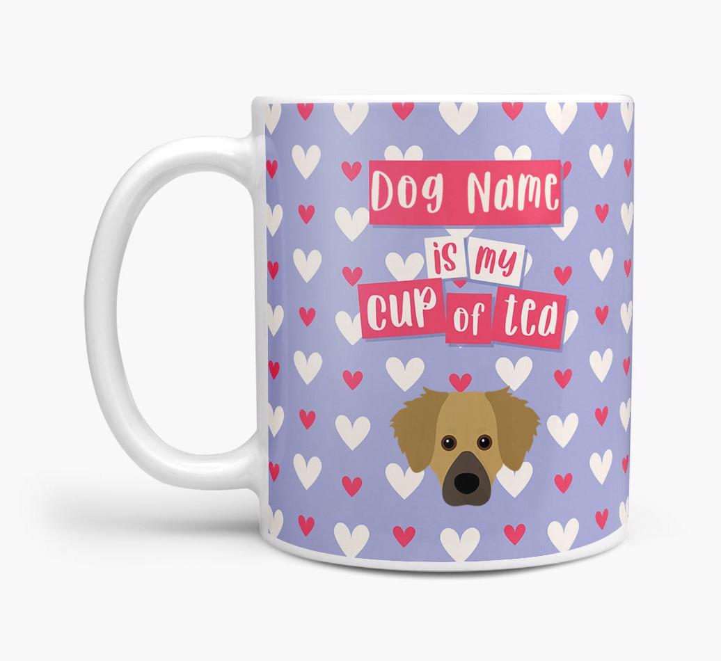 Personalised {breedFullName} '{dogsName} is my Cup of Tea' Mug