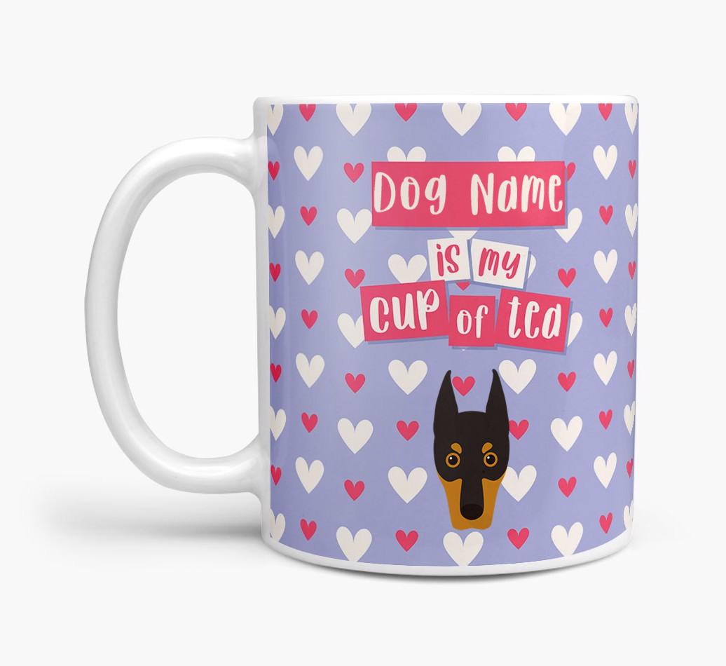 Personalised {breedFullName} '{dogsName} is my Cup of Tea' Mug
