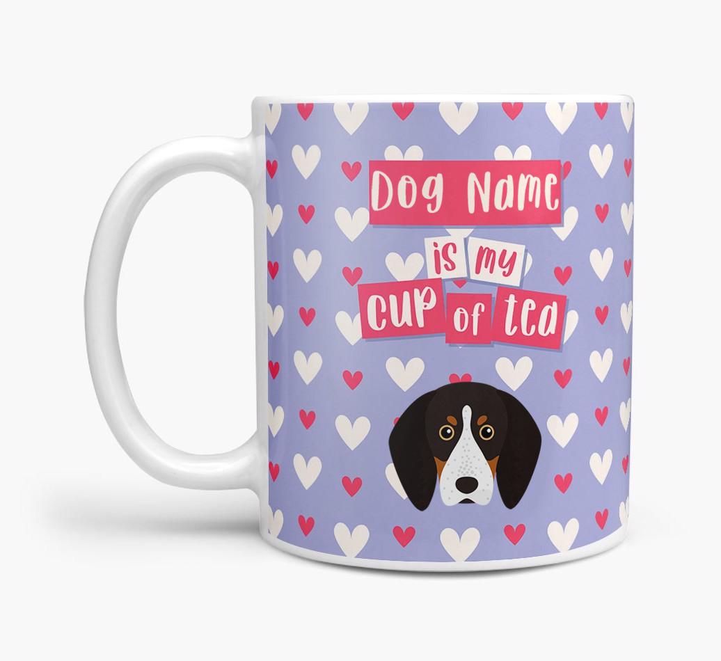 Personalised {breedFullName} '{dogsName} is my Cup of Tea' Mug