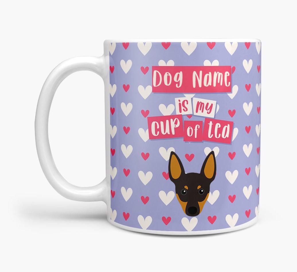 Personalised {breedFullName} '{dogsName} is my Cup of Tea' Mug