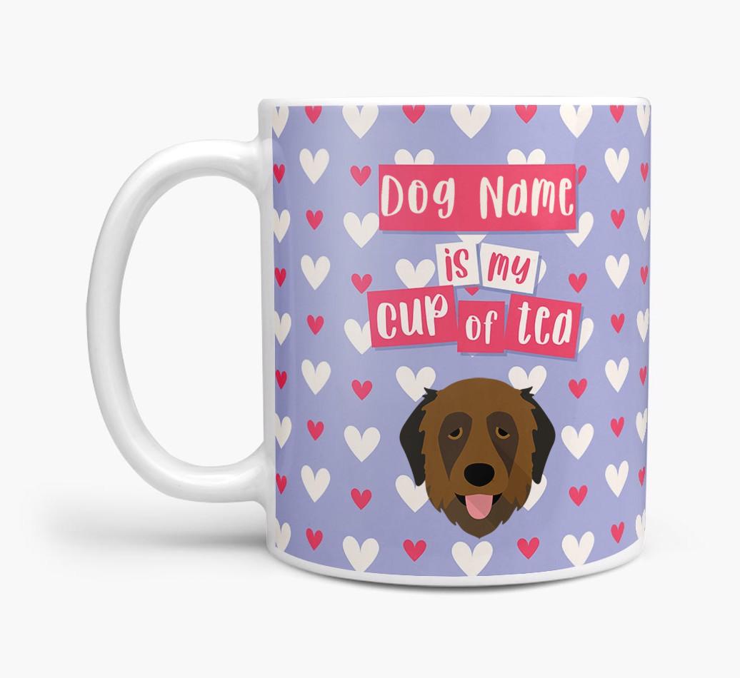 Personalised {breedFullName} '{dogsName} is my Cup of Tea' Mug