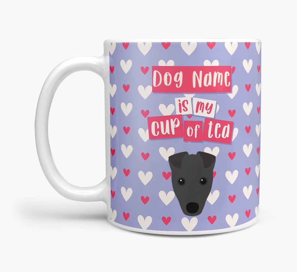 Personalised {breedFullName} '{dogsName} is my Cup of Tea' Mug