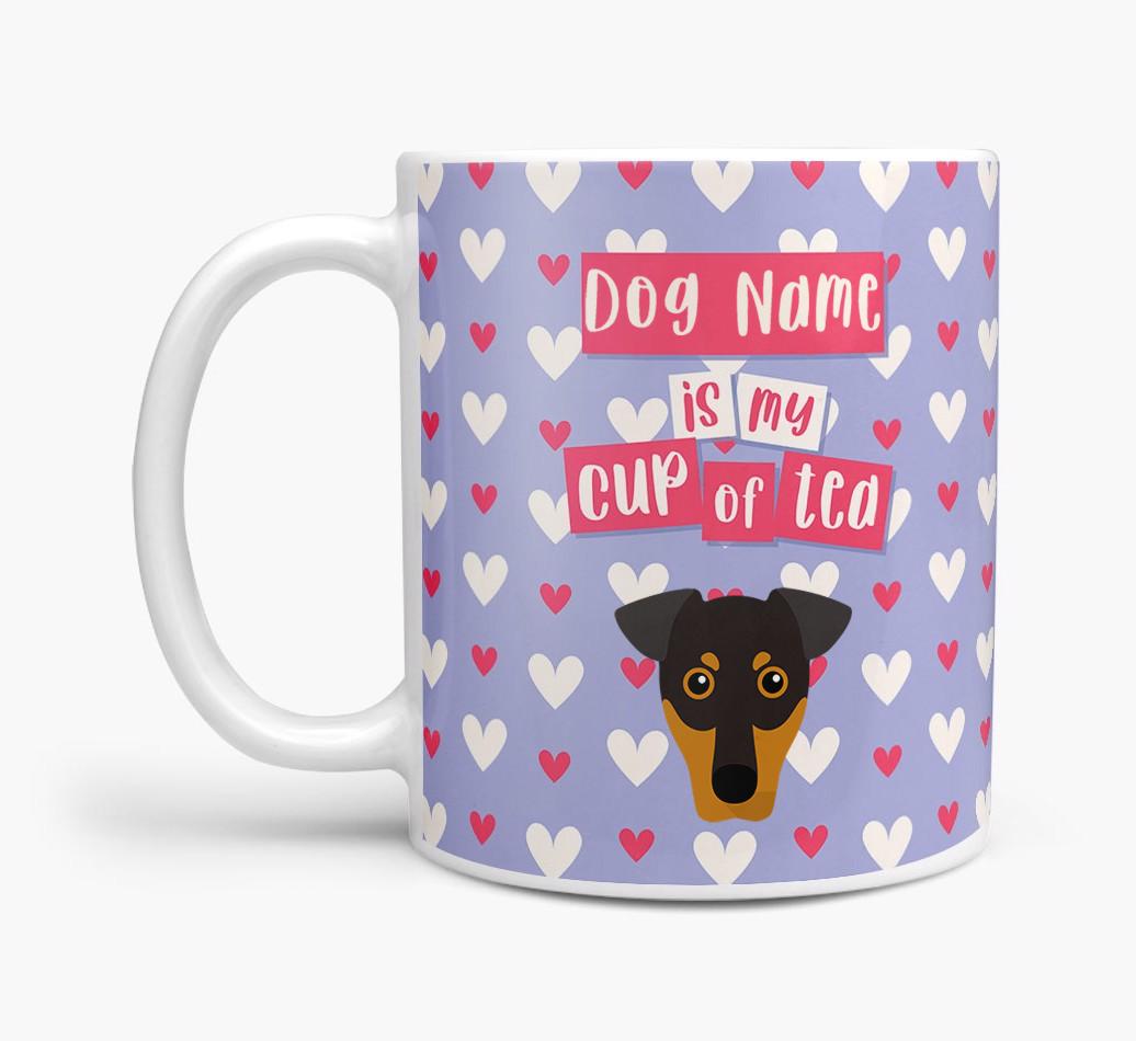 Personalised {breedFullName} '{dogsName} is my Cup of Tea' Mug