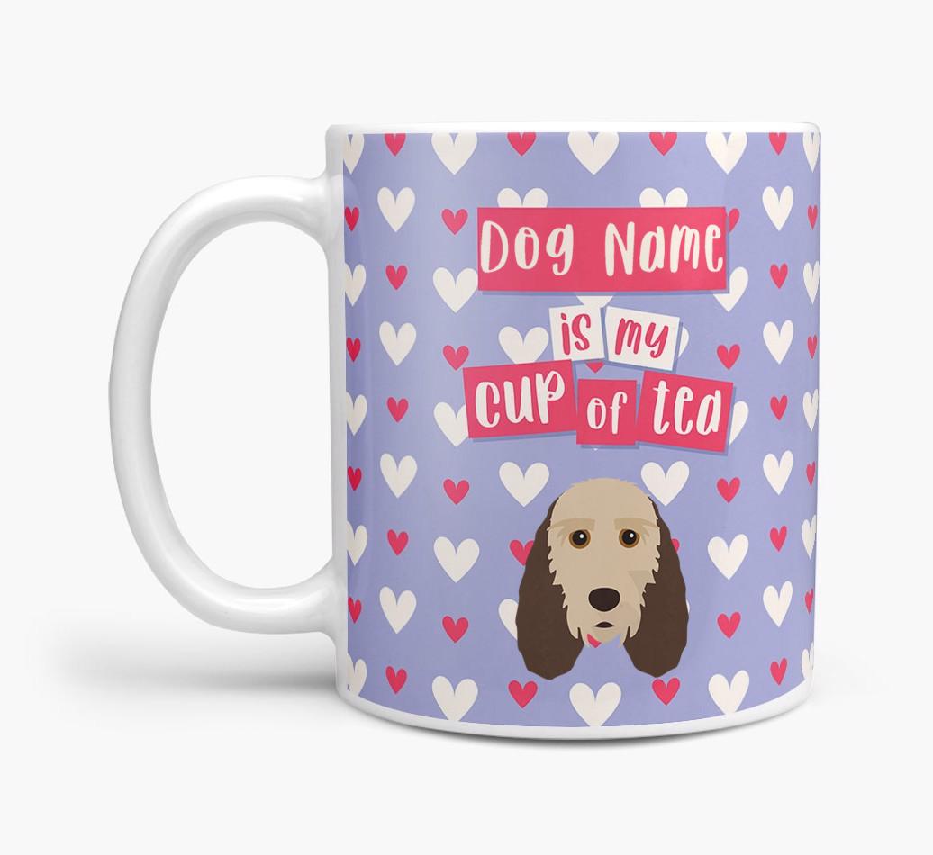 Personalised {breedFullName} '{dogsName} is my Cup of Tea' Mug