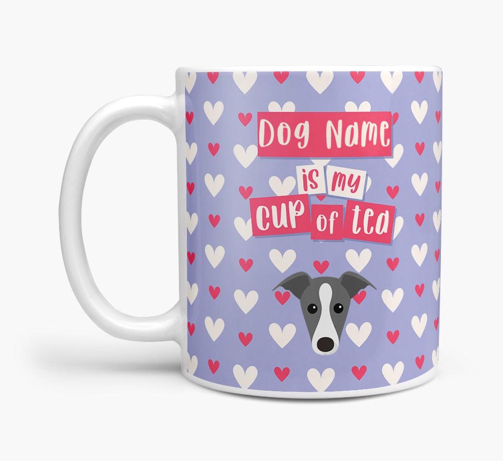 Personalised {breedFullName} '{dogsName} is my Cup of Tea' Mug