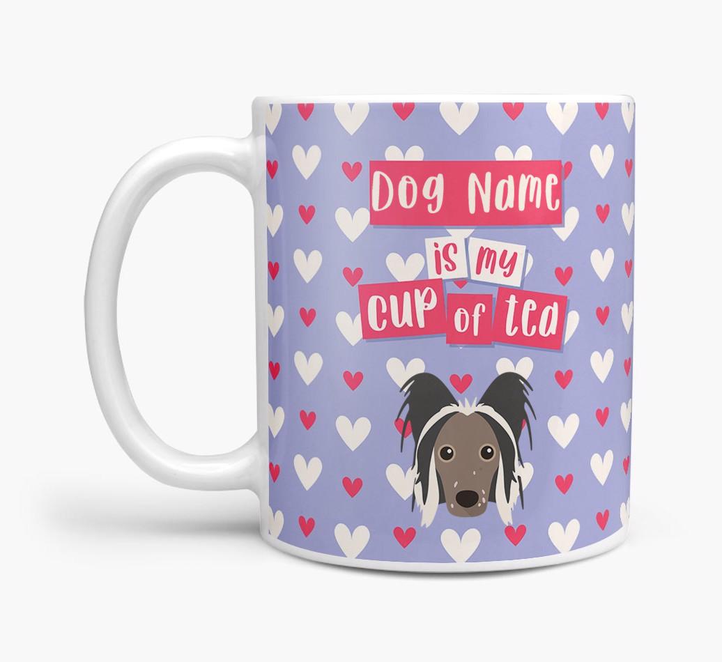 Personalised {breedFullName} '{dogsName} is my Cup of Tea' Mug