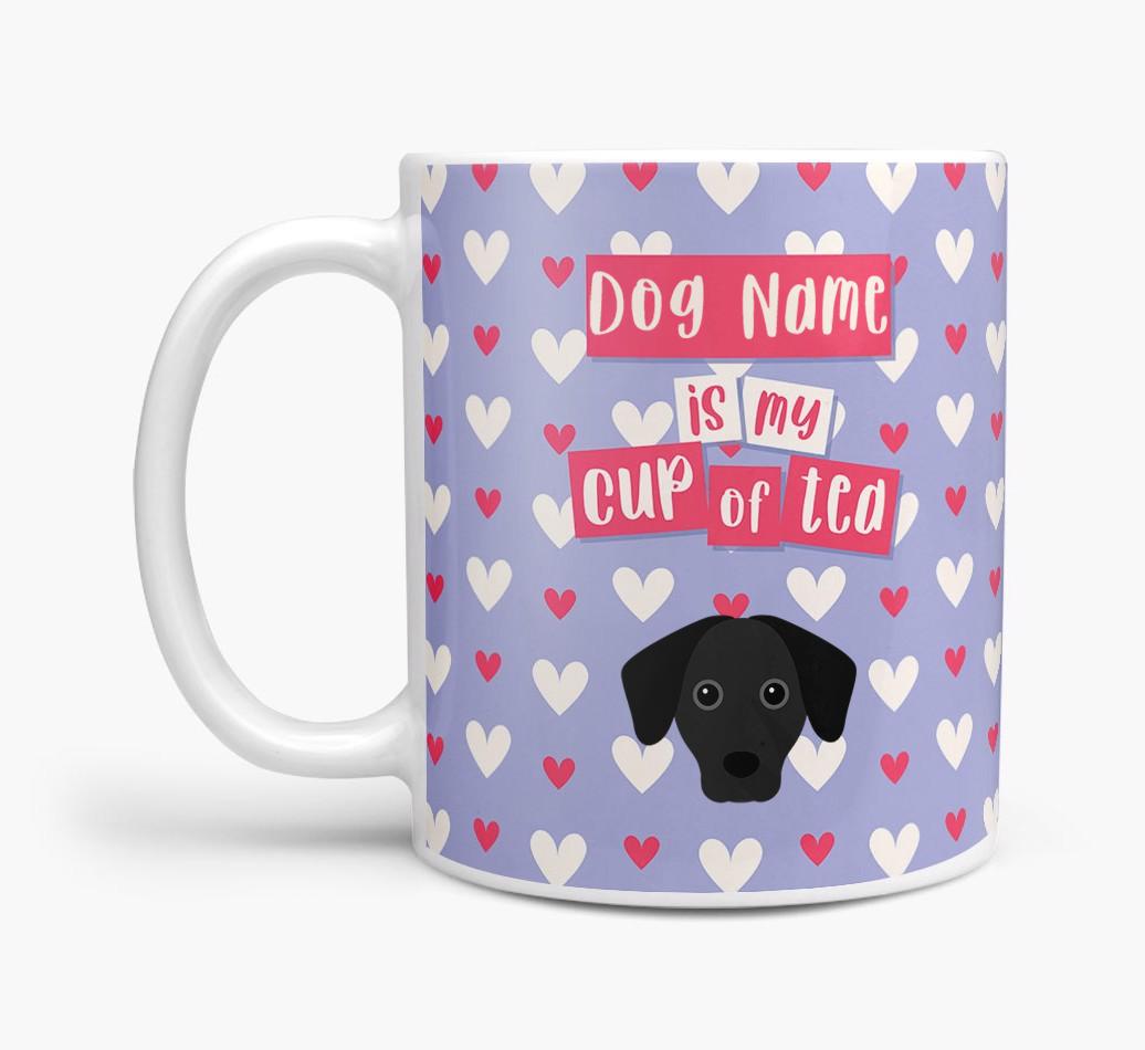 Personalised {breedFullName} '{dogsName} is my Cup of Tea' Mug