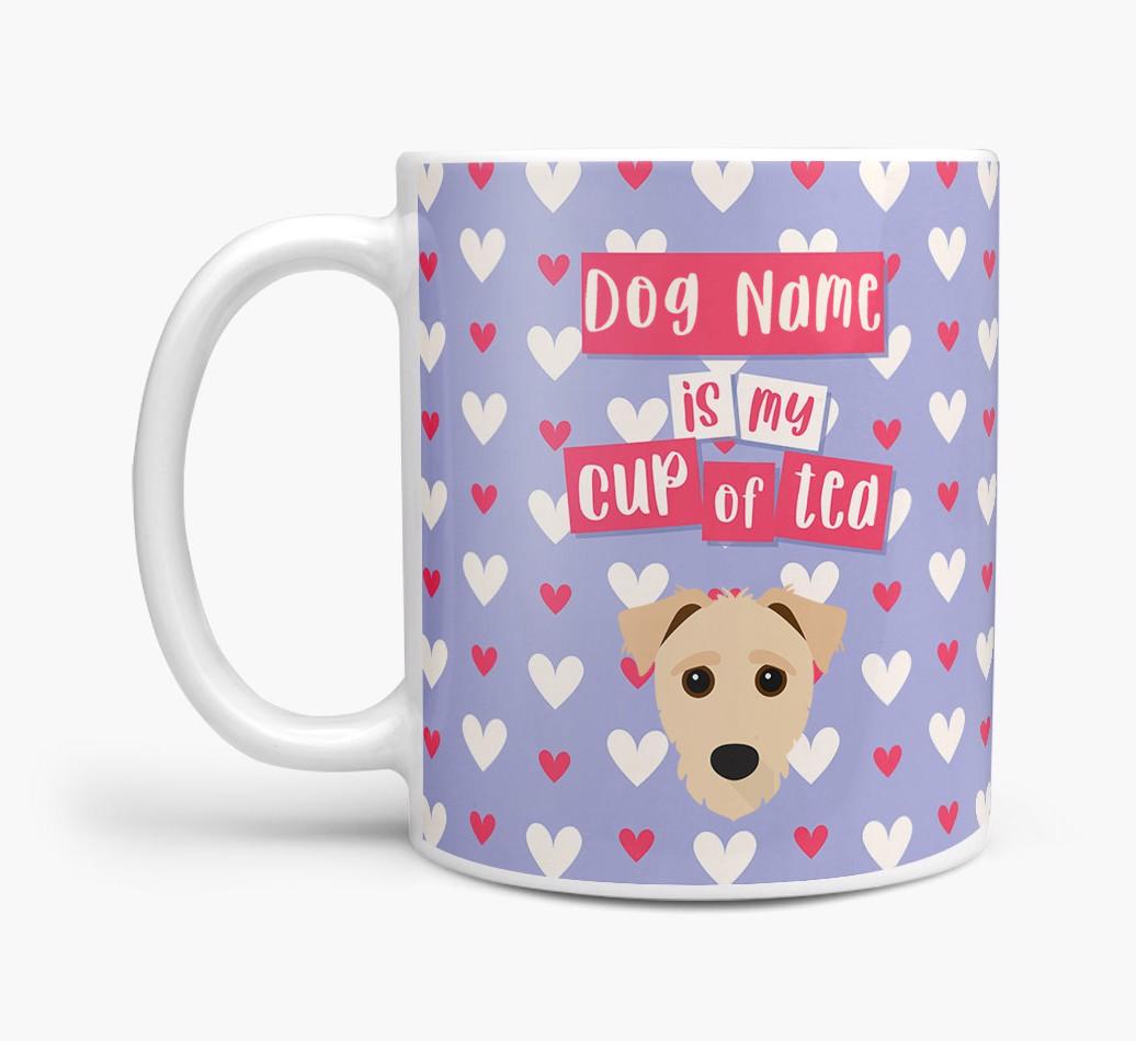 Personalised {breedFullName} '{dogsName} is my Cup of Tea' Mug