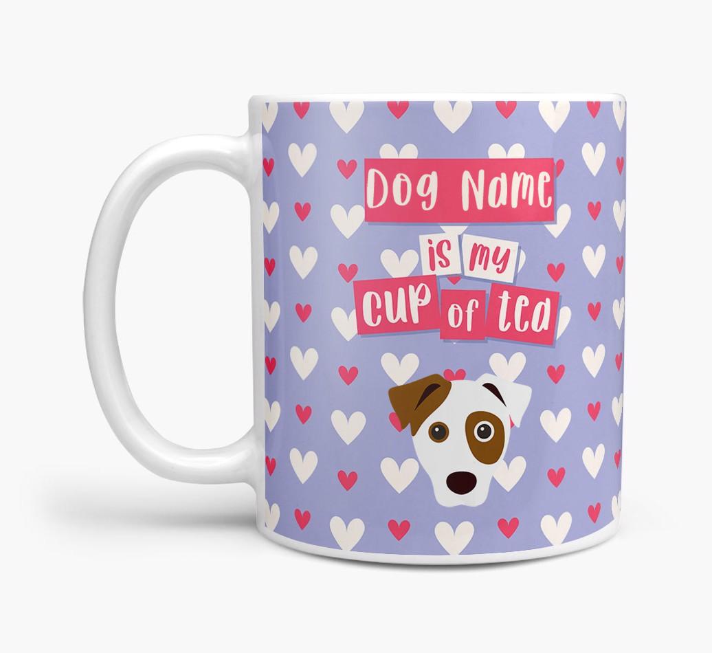 Personalised {breedFullName} '{dogsName} is my Cup of Tea' Mug