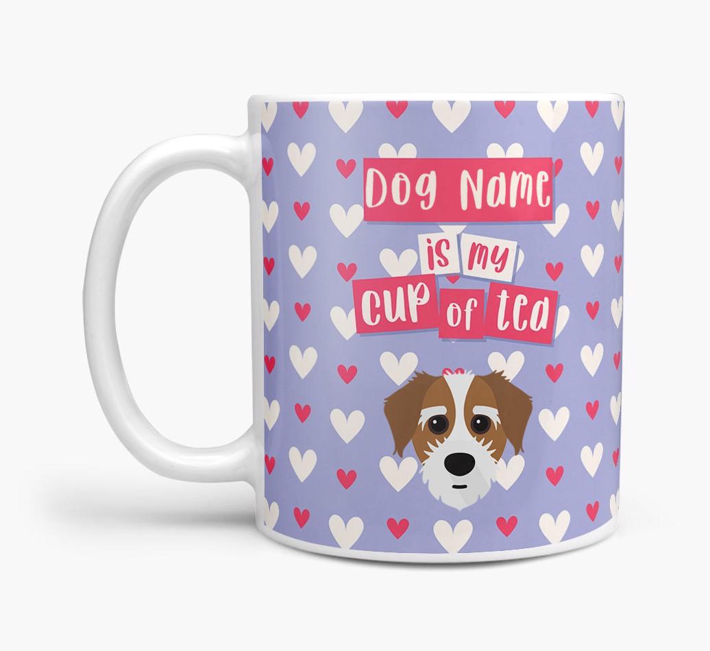 Personalised {breedFullName} '{dogsName} is my Cup of Tea' Mug