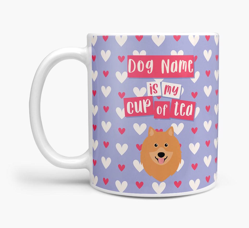 Personalised {breedFullName} '{dogsName} is my Cup of Tea' Mug