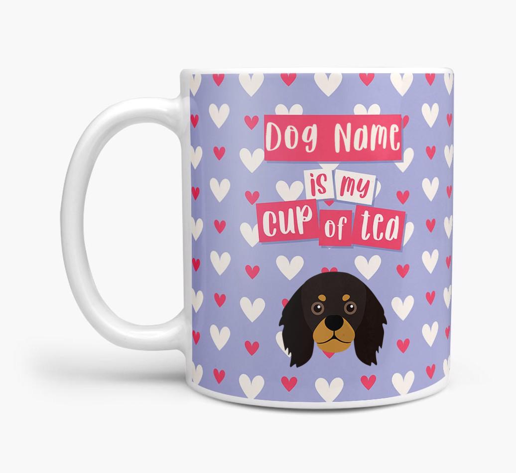 Personalised {breedFullName} '{dogsName} is my Cup of Tea' Mug