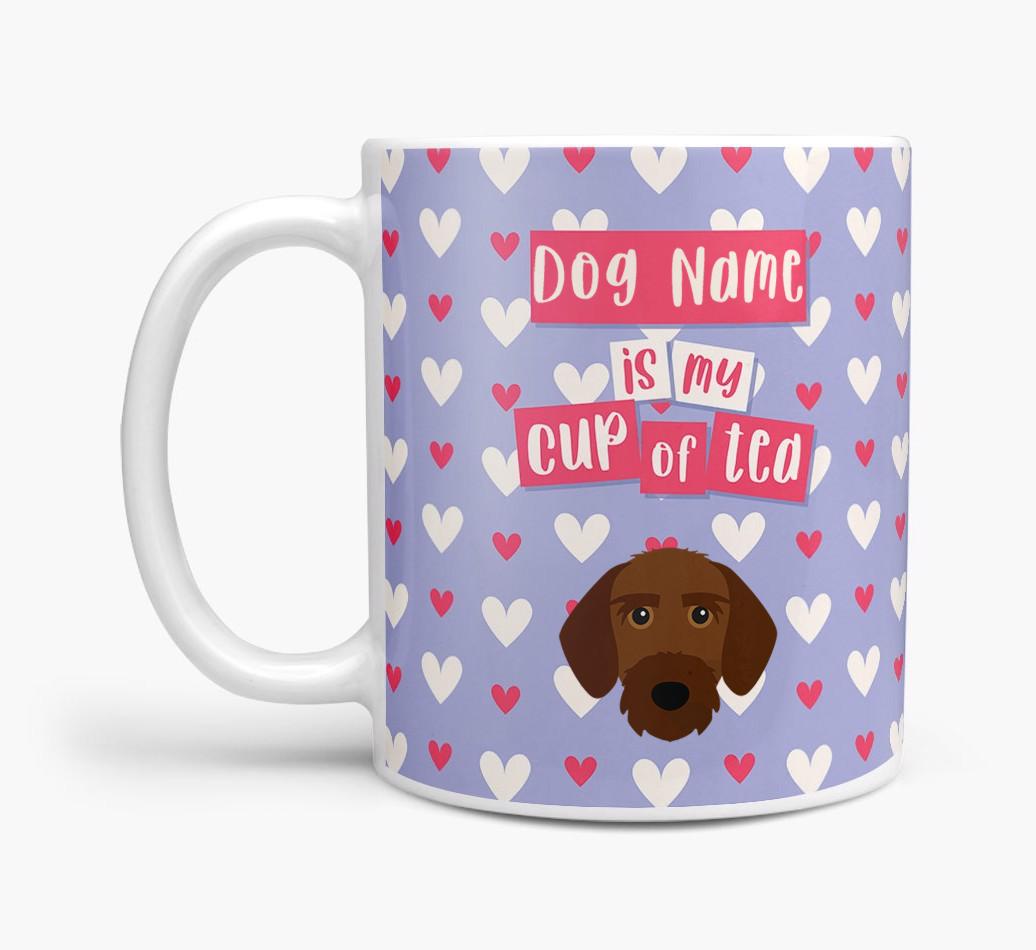 Personalised {breedFullName} '{dogsName} is my Cup of Tea' Mug