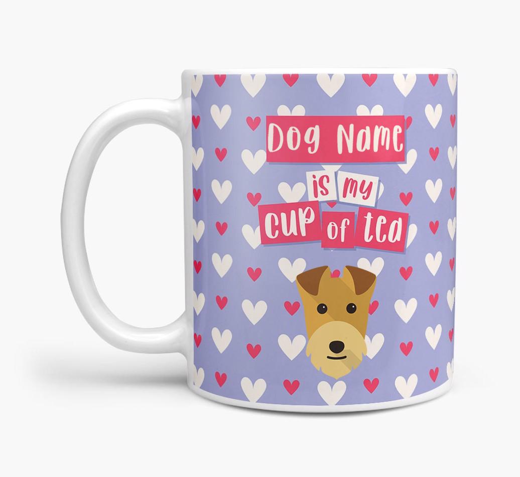 Personalised {breedFullName} '{dogsName} is my Cup of Tea' Mug