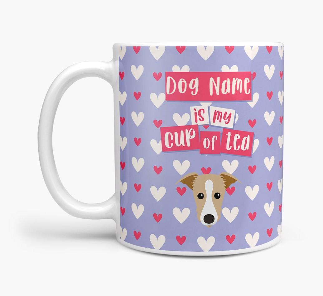 Personalised {breedFullName} '{dogsName} is my Cup of Tea' Mug