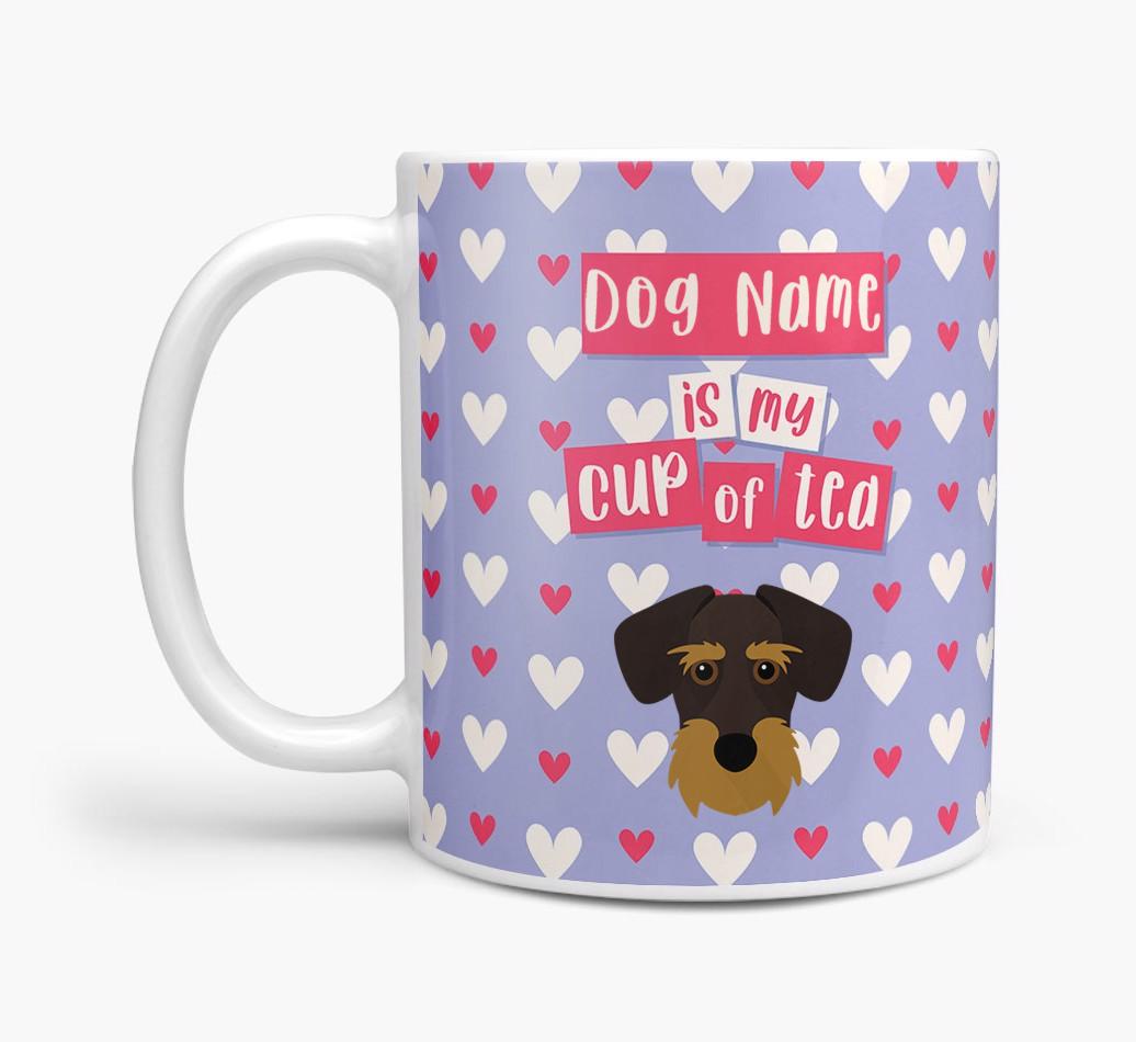 Personalised {breedFullName} '{dogsName} is my Cup of Tea' Mug