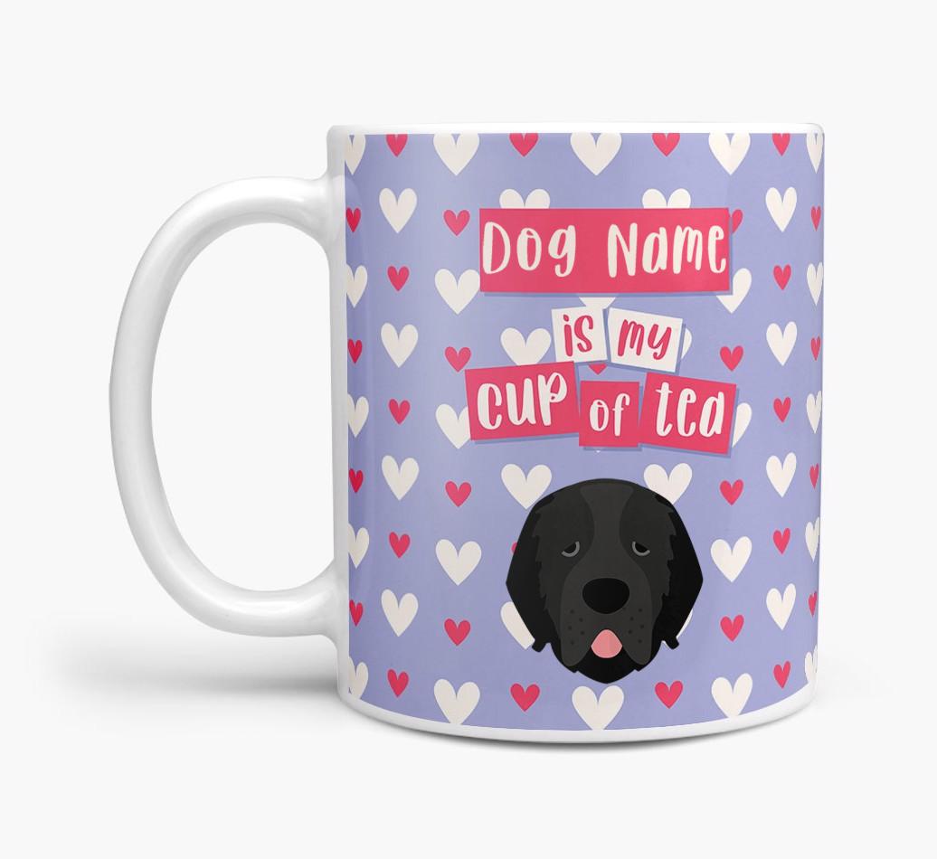 Personalised {breedFullName} '{dogsName} is my Cup of Tea' Mug