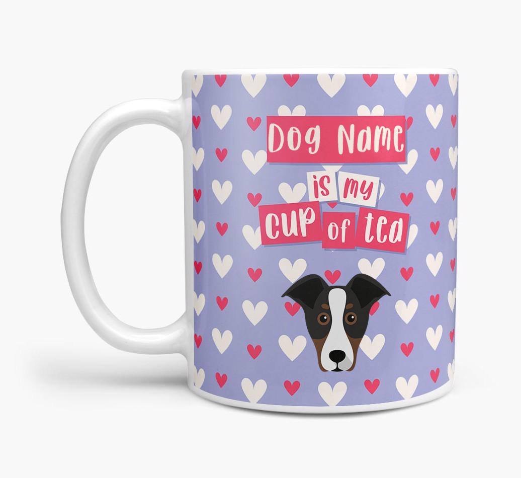 Personalised {breedFullName} '{dogsName} is my Cup of Tea' Mug