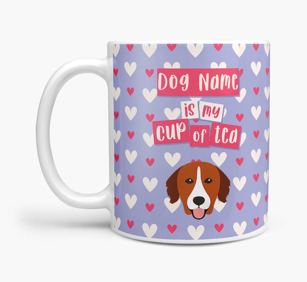 Personalised {breedFullName} '{dogsName} is my Cup of Tea' Mug