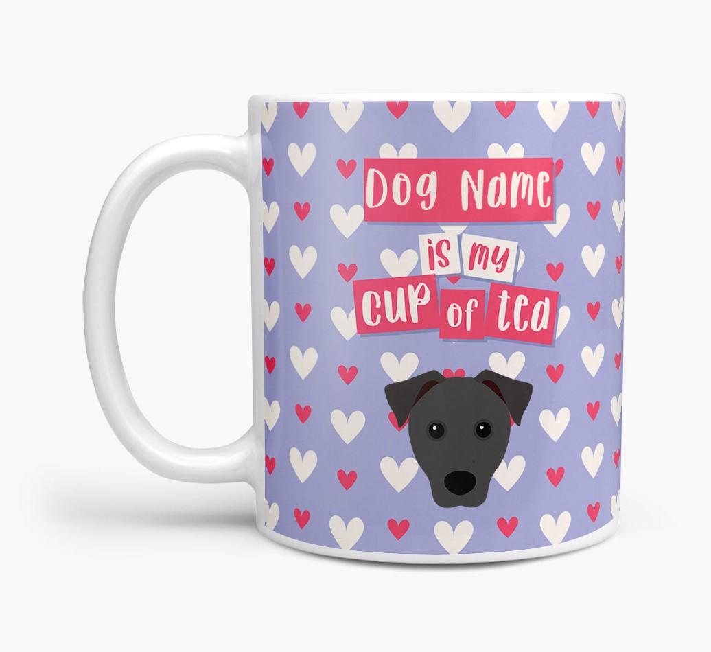 Personalised {breedFullName} '{dogsName} is my Cup of Tea' Mug