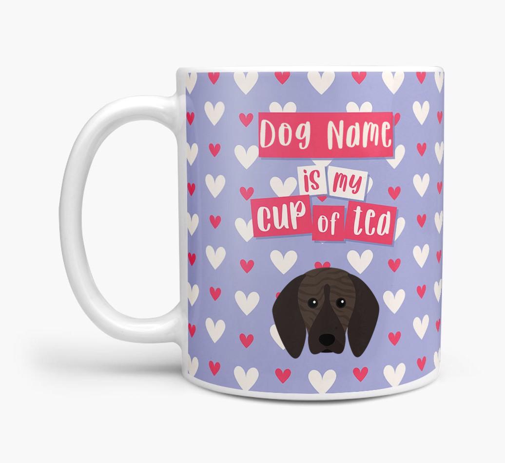 Personalised {breedFullName} '{dogsName} is my Cup of Tea' Mug