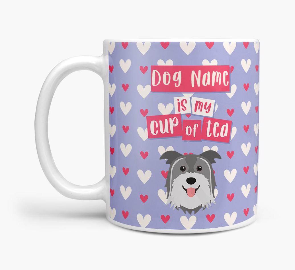 Personalised {breedFullName} '{dogsName} is my Cup of Tea' Mug