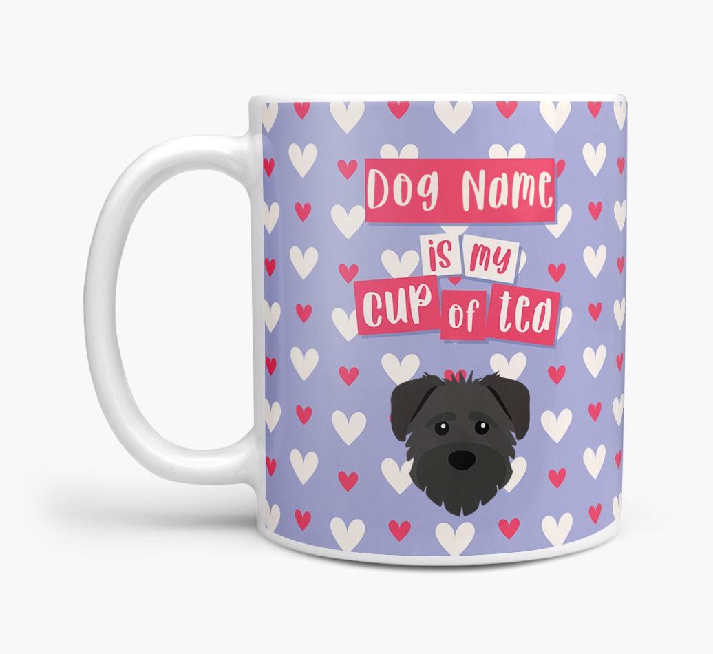 Personalised {breedFullName} '{dogsName} is my Cup of Tea' Mug