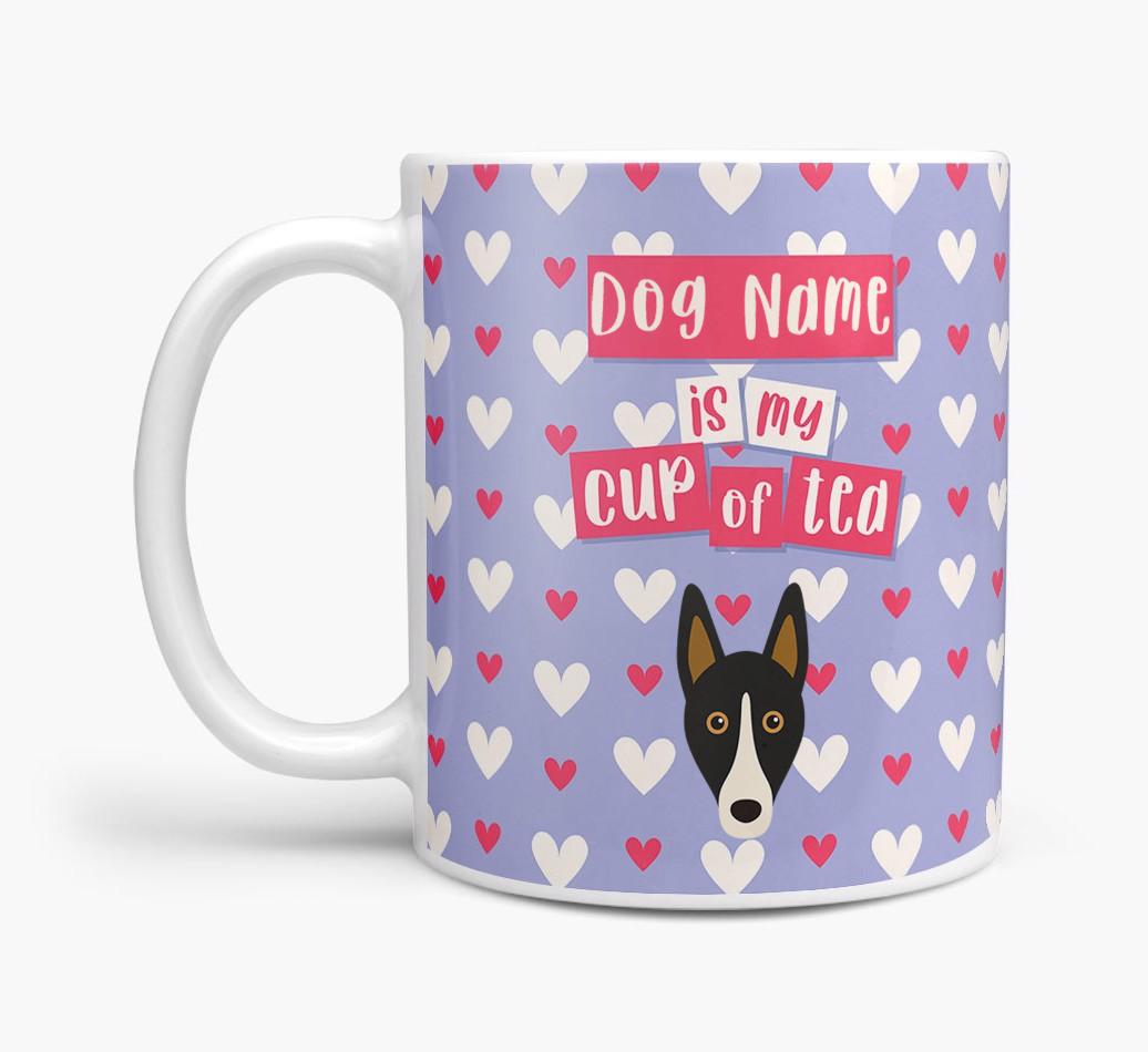 Personalised {breedFullName} '{dogsName} is my Cup of Tea' Mug