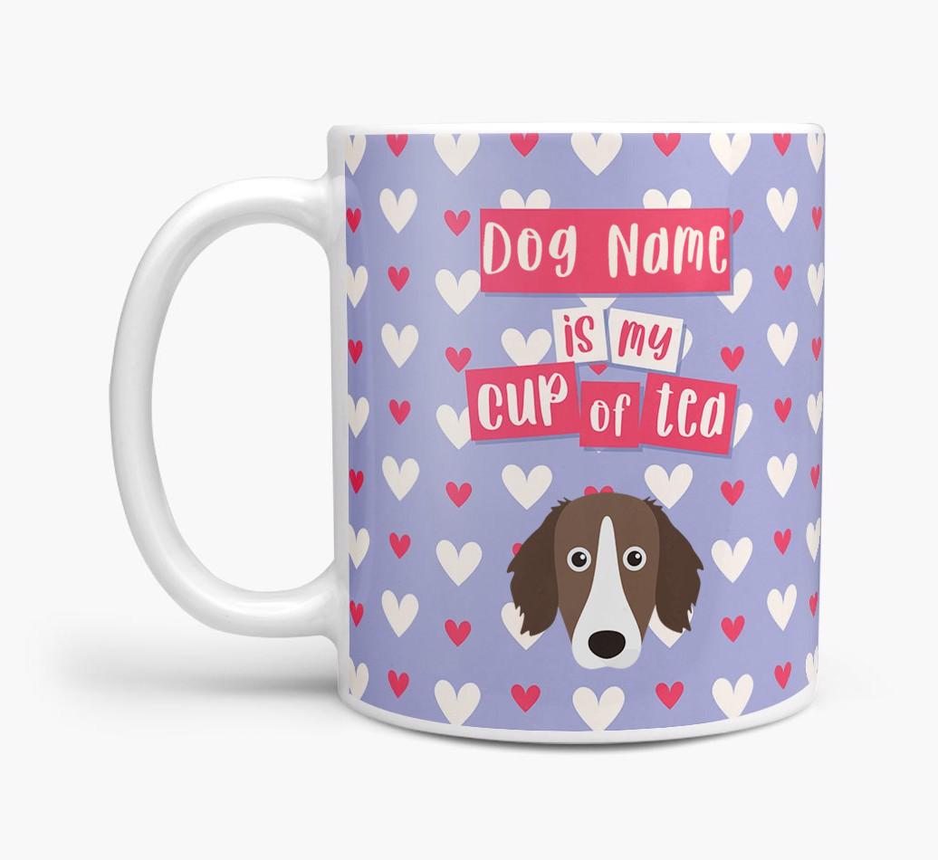 Personalised {breedFullName} '{dogsName} is my Cup of Tea' Mug