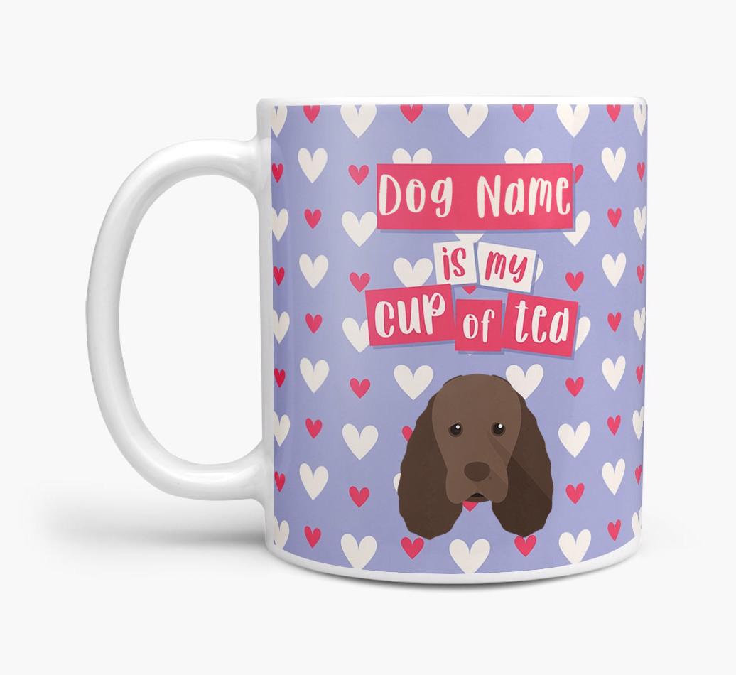 Personalised {breedFullName} '{dogsName} is my Cup of Tea' Mug