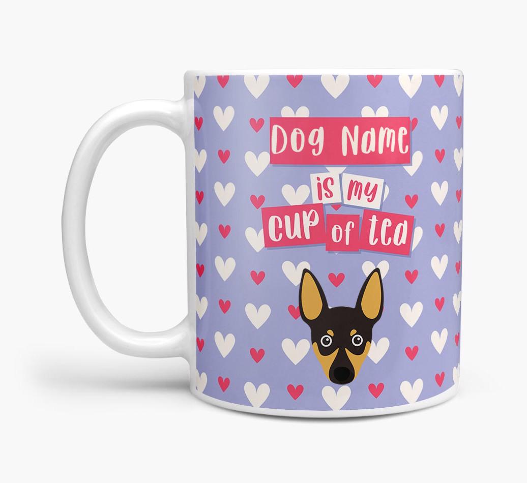 Personalised {breedFullName} '{dogsName} is my Cup of Tea' Mug