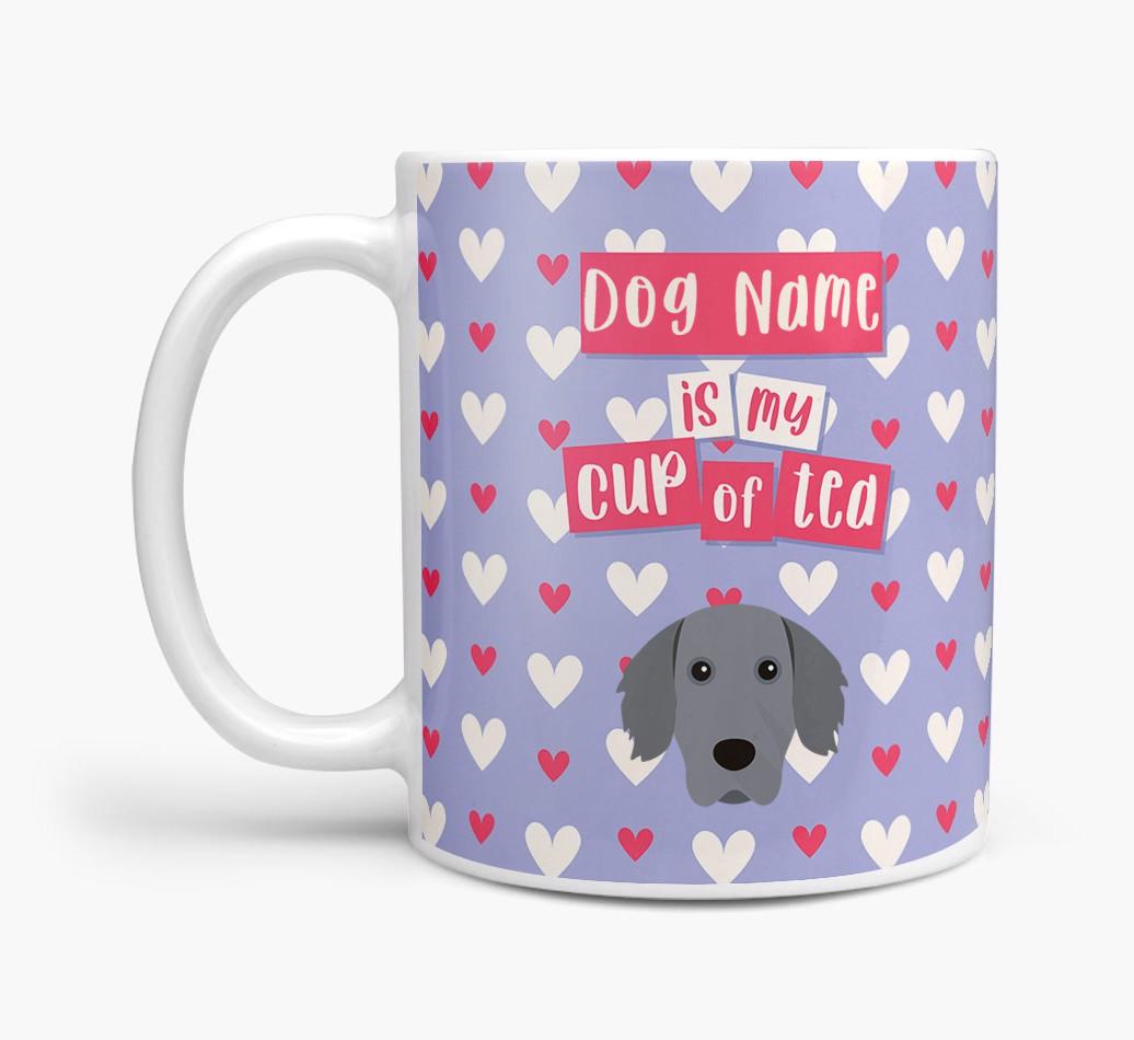 Personalised {breedFullName} '{dogsName} is my Cup of Tea' Mug