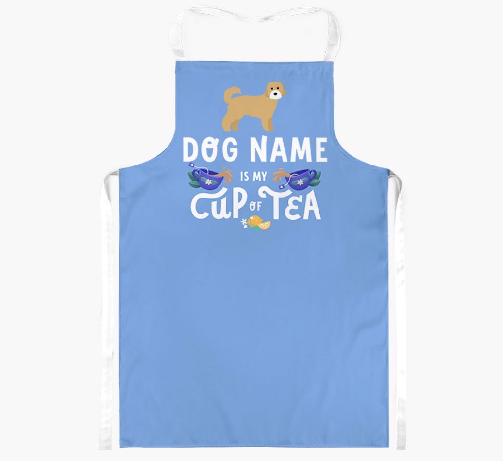 My Cup Of Tea: Personalized {breedFullName} Apron