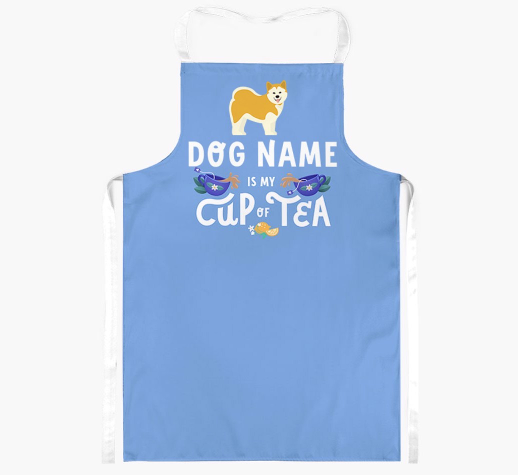 My Cup Of Tea: Personalised {breedFullName} Apron