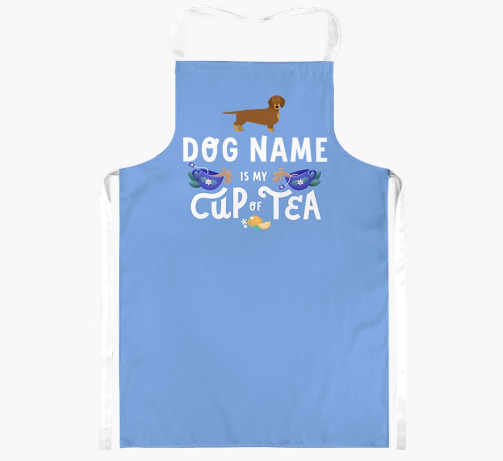 My Cup Of Tea: Personalised {breedFullName} Apron