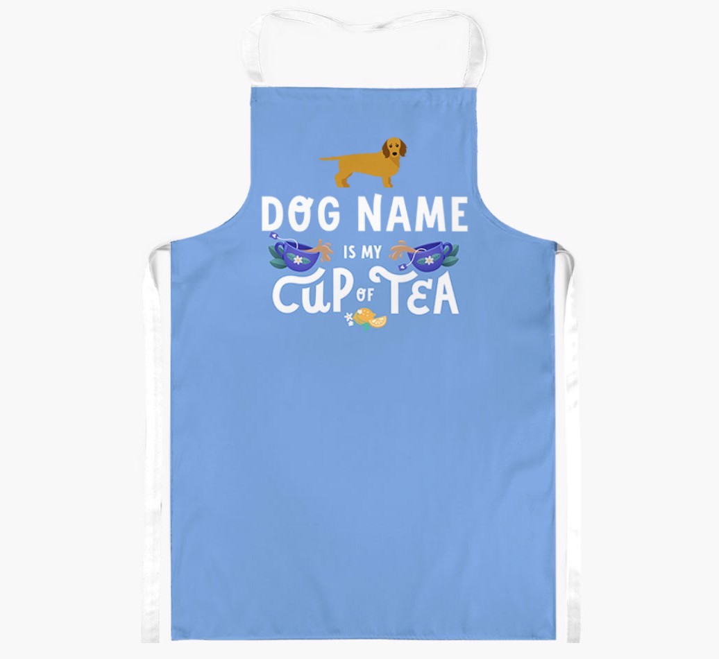 My Cup Of Tea: Personalised {breedFullName} Apron