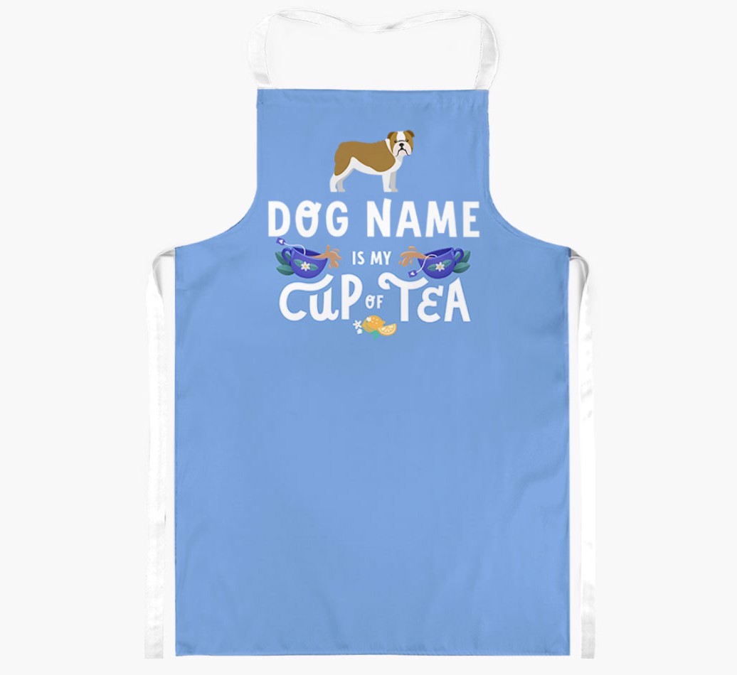 My Cup Of Tea: Personalised {breedFullName} Apron