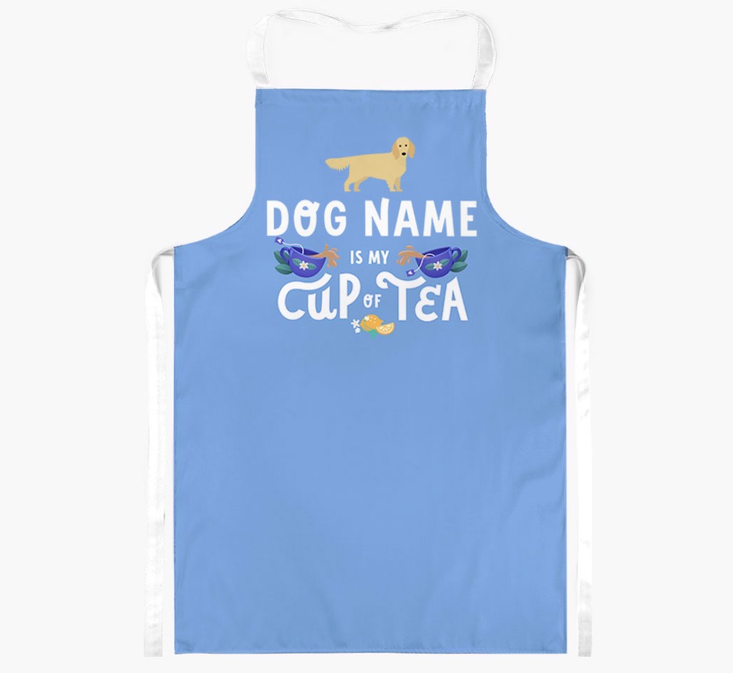 My Cup Of Tea: Personalised {breedFullName} Apron