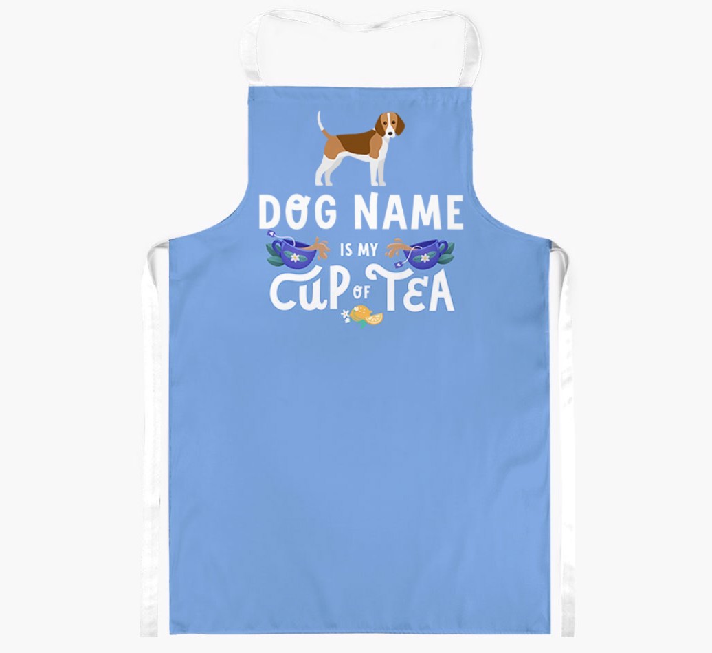 My Cup Of Tea: Personalized {breedFullName} Apron