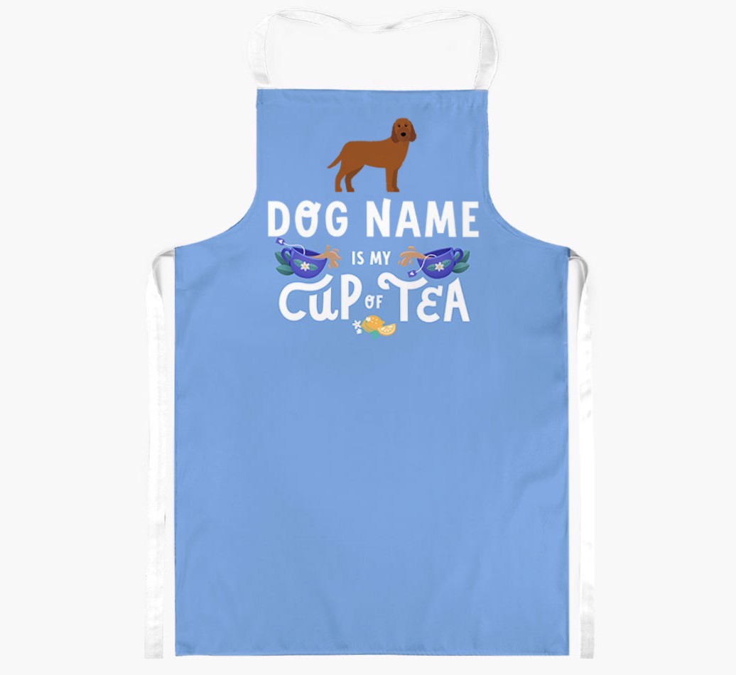 My Cup Of Tea: Personalised {breedFullName} Apron