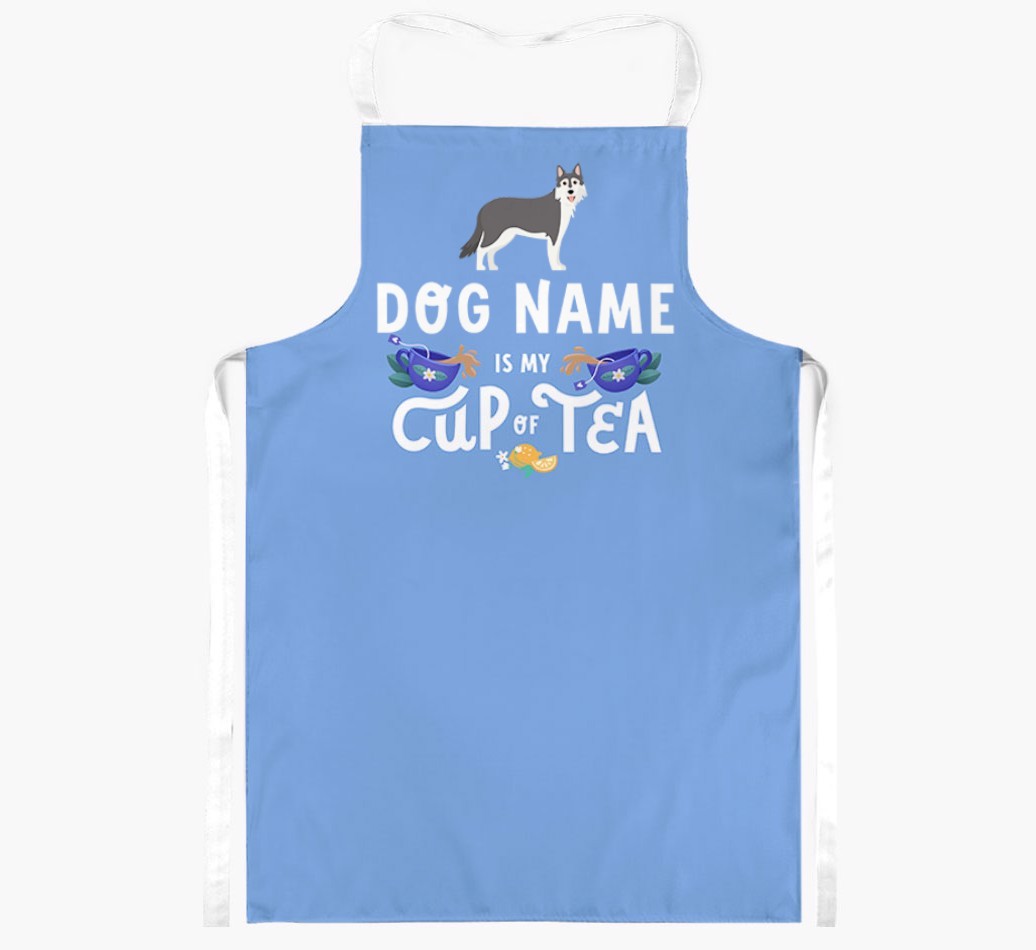 My Cup Of Tea: Personalised {breedFullName} Apron