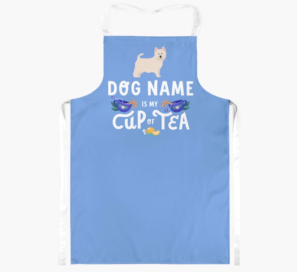 My Cup Of Tea: Personalised {breedFullName} Apron
