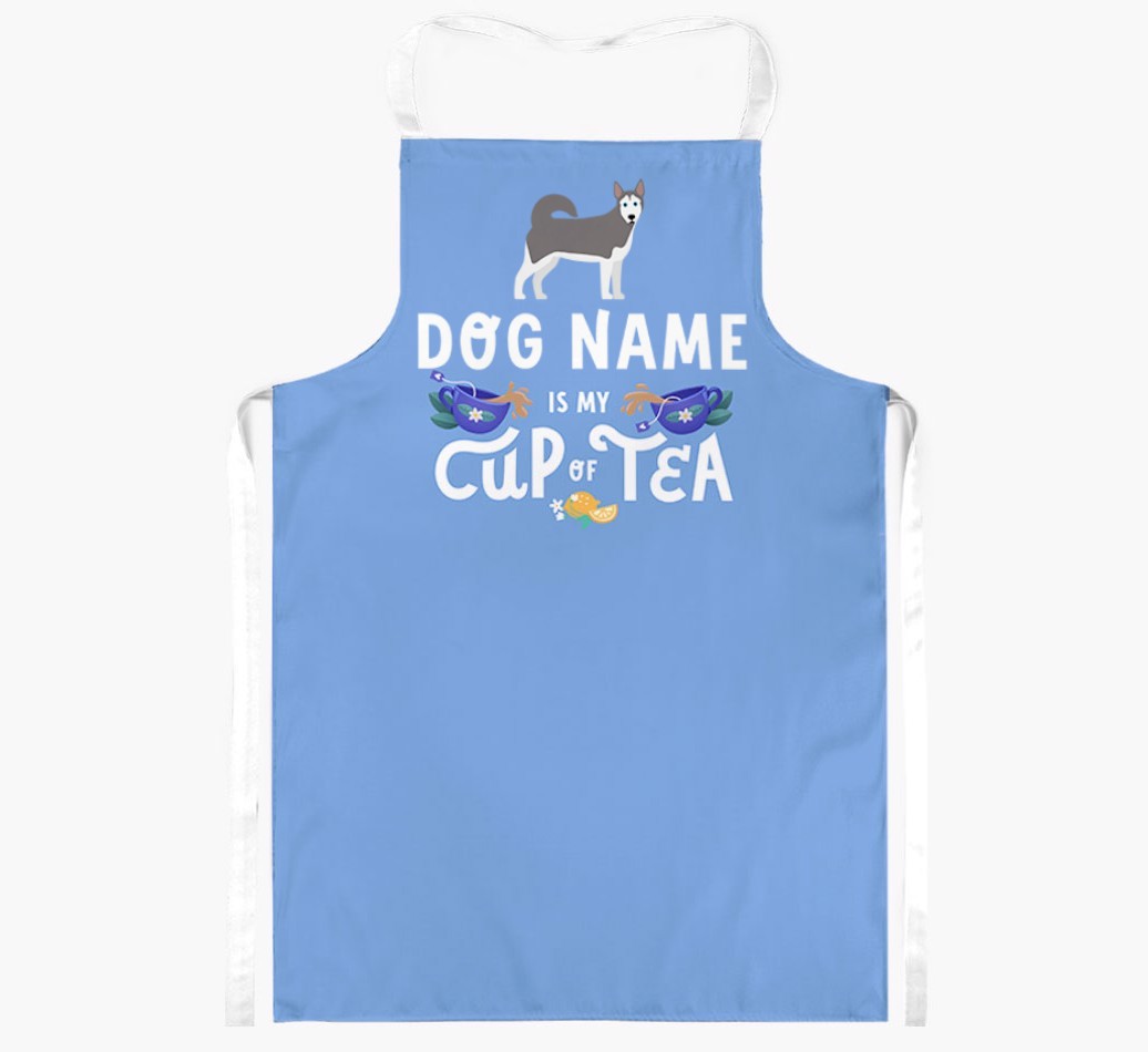 My Cup Of Tea: Personalised {breedFullName} Apron