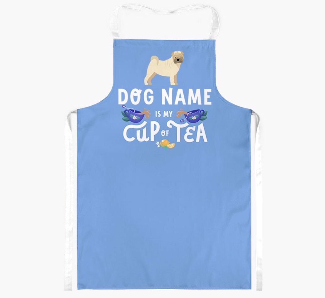 My Cup Of Tea: Personalised {breedFullName} Apron