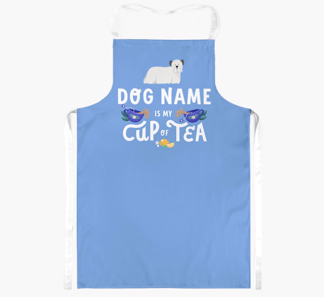 My Cup Of Tea: Personalised {breedFullName} Apron