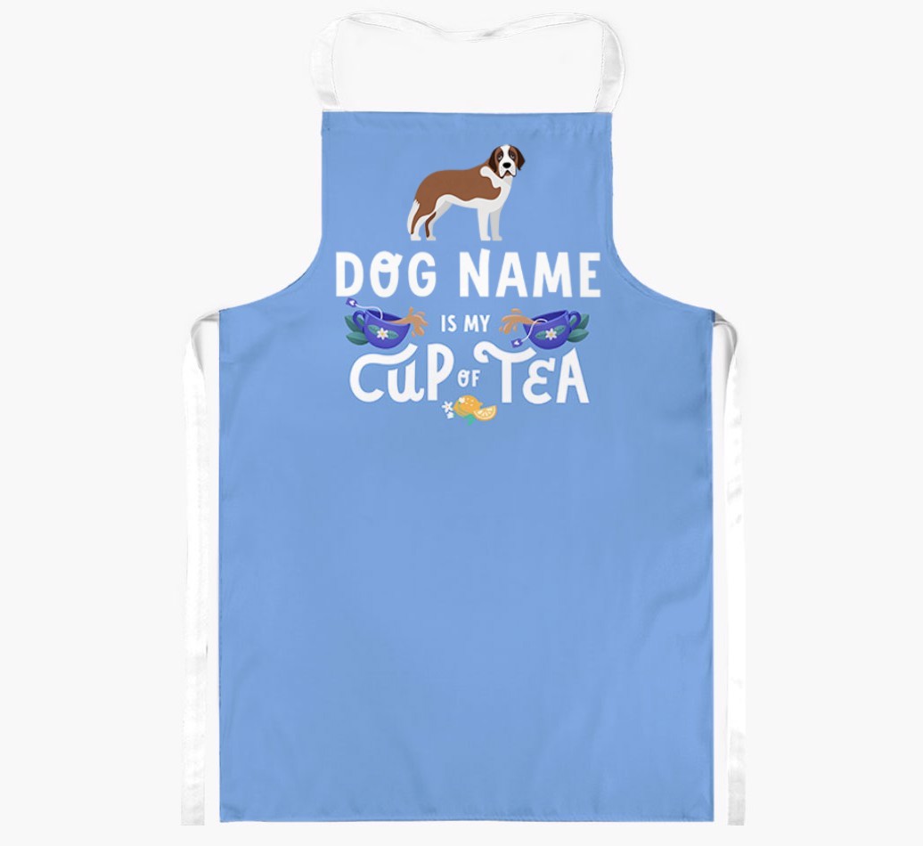 My Cup Of Tea: Personalised {breedFullName} Apron
