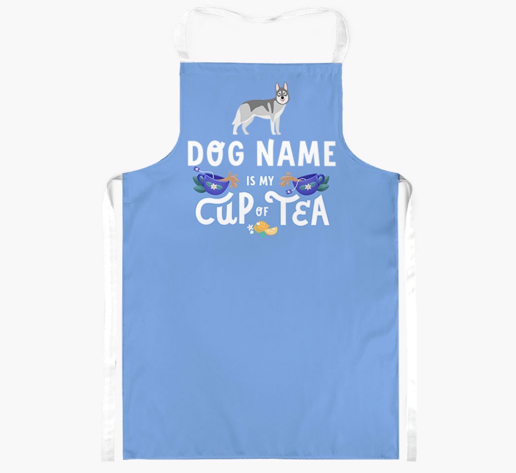 My Cup Of Tea: Personalized {breedFullName} Apron