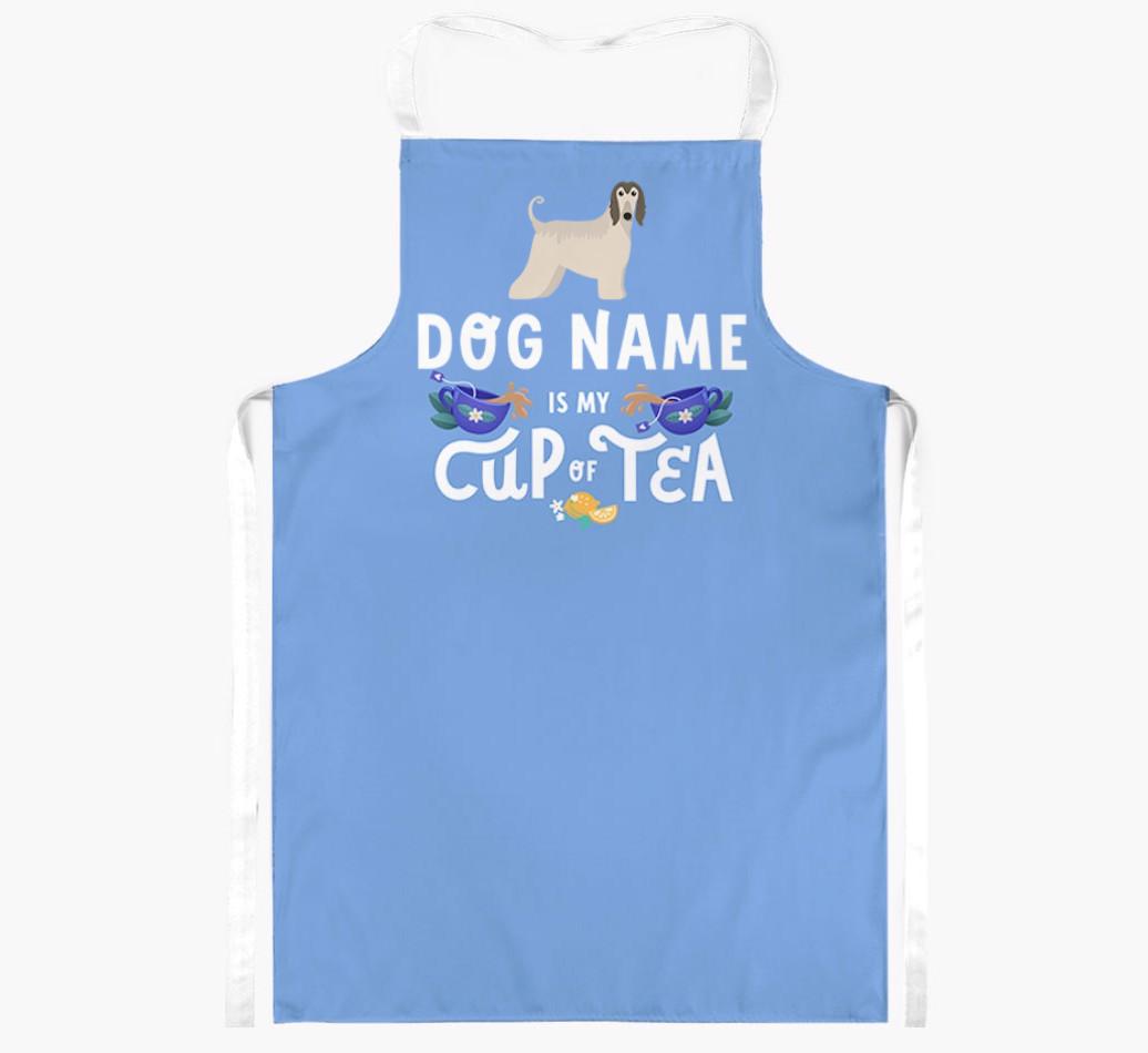 My Cup Of Tea: Personalized {breedFullName} Apron